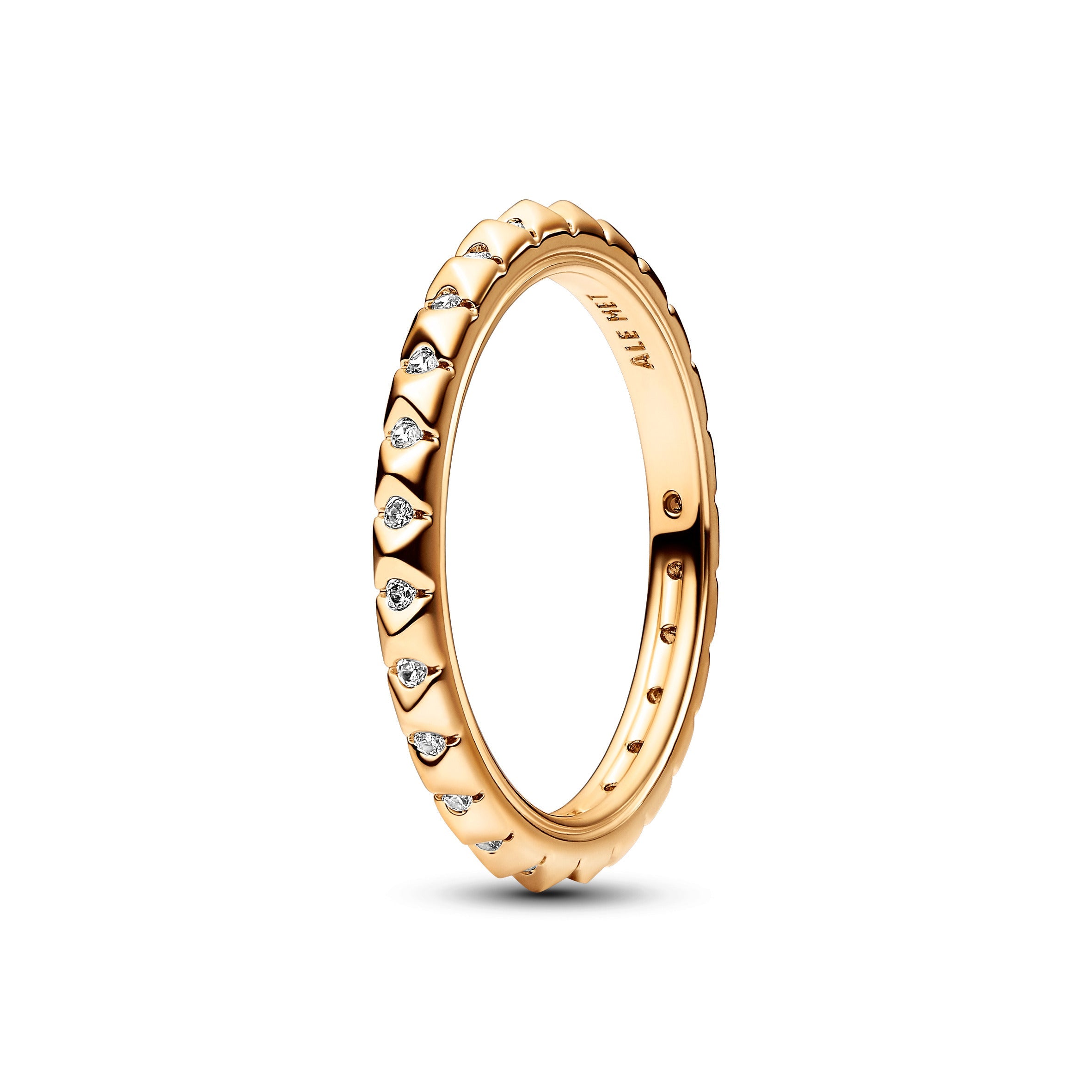 Pandora ME Pyramids Ring - 14k Gold Plated