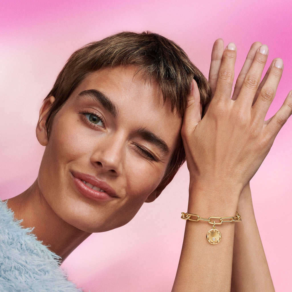 Pandora ME Power of the Light Sun Medallion Charm