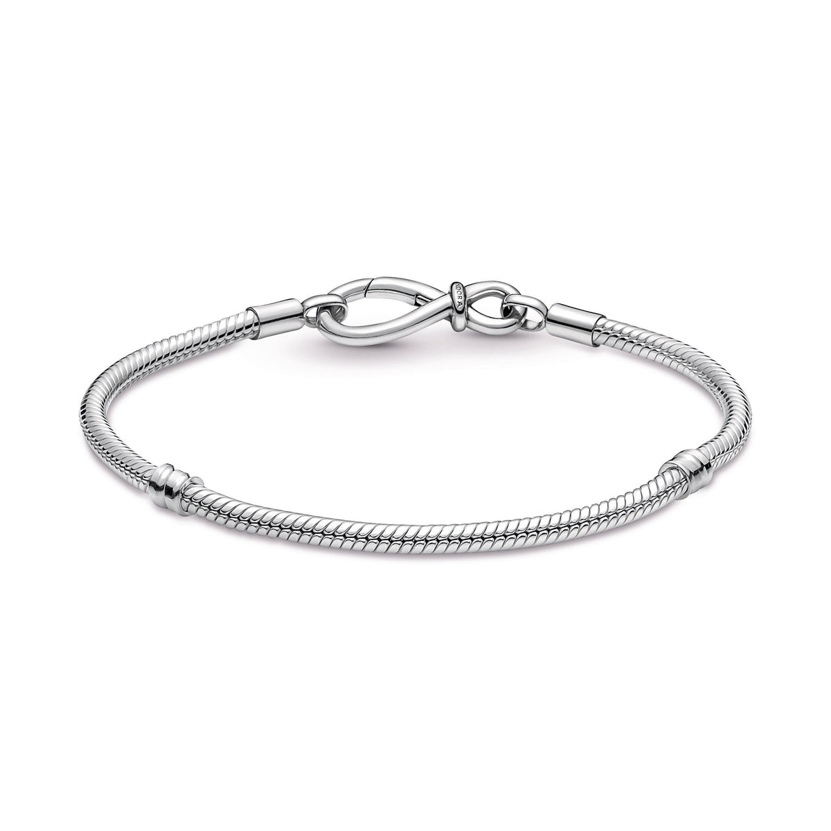 Pandora Moments Infinity Knot Snake Chain Bracelet