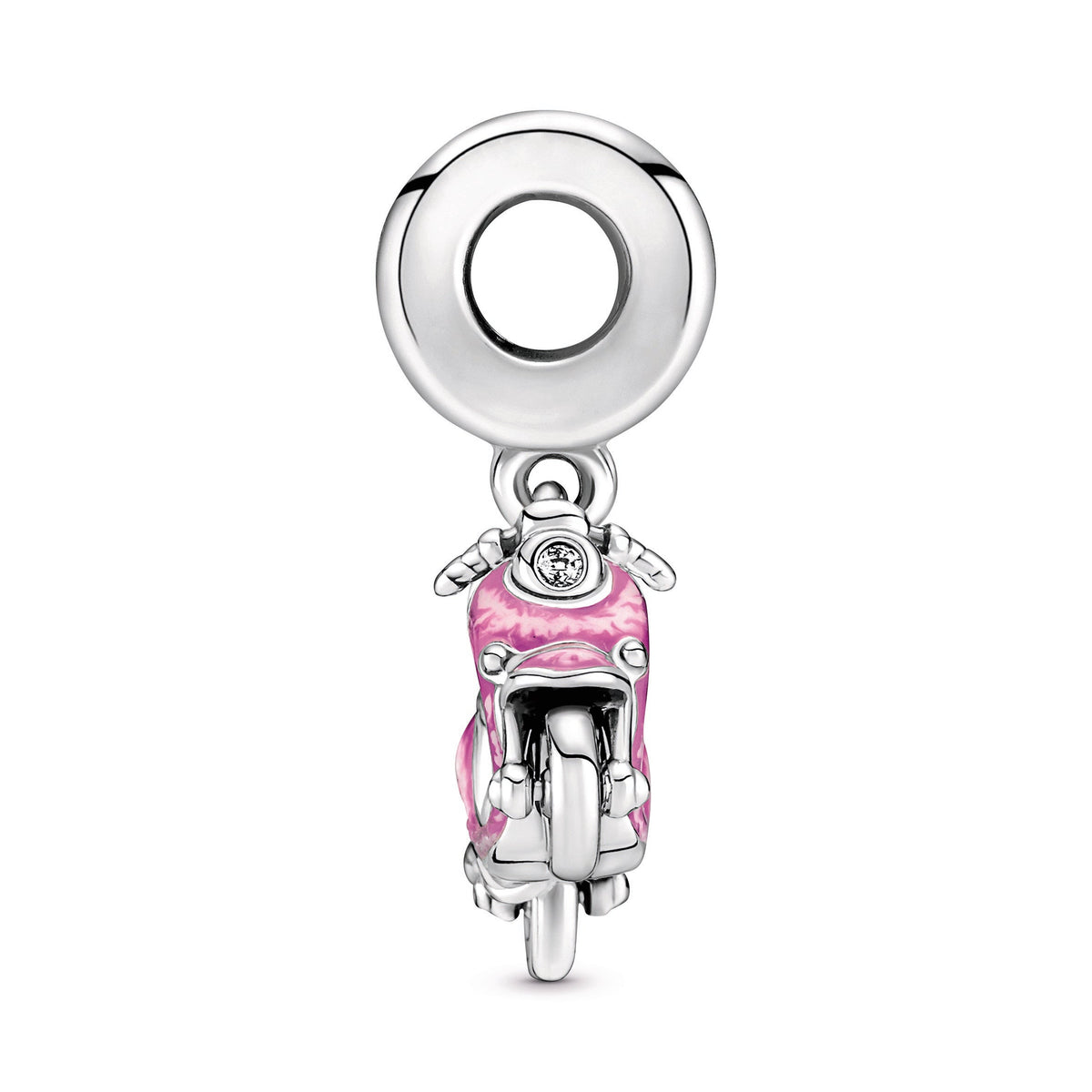 Pink Scooter Dangle Charm