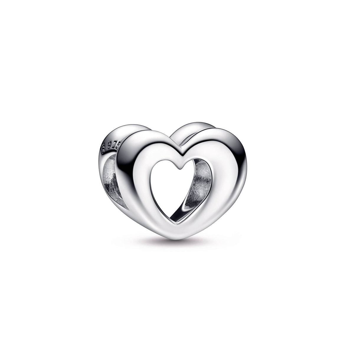 Radiant Open Heart Charm