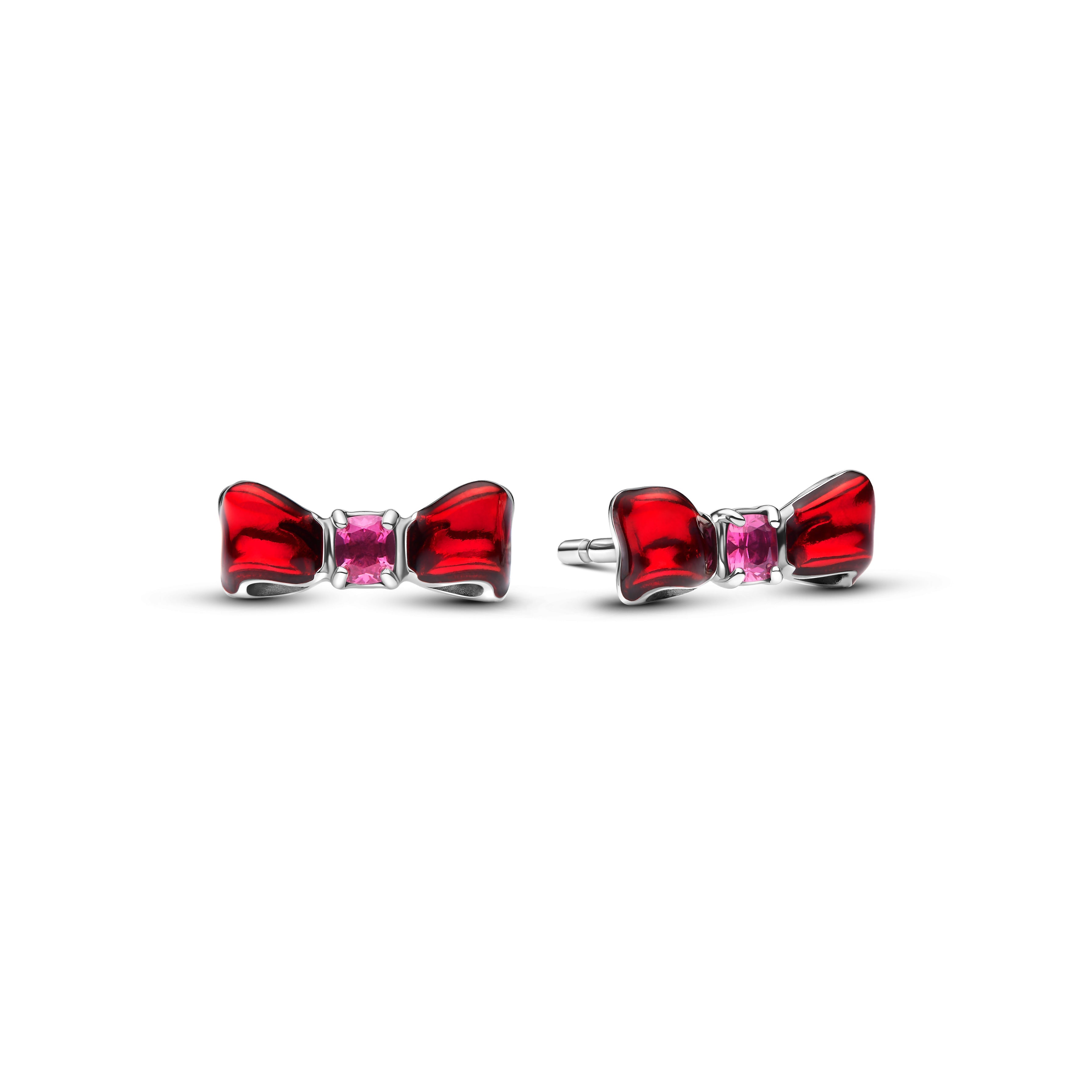 Disney Snow White Bow Stud Earrings