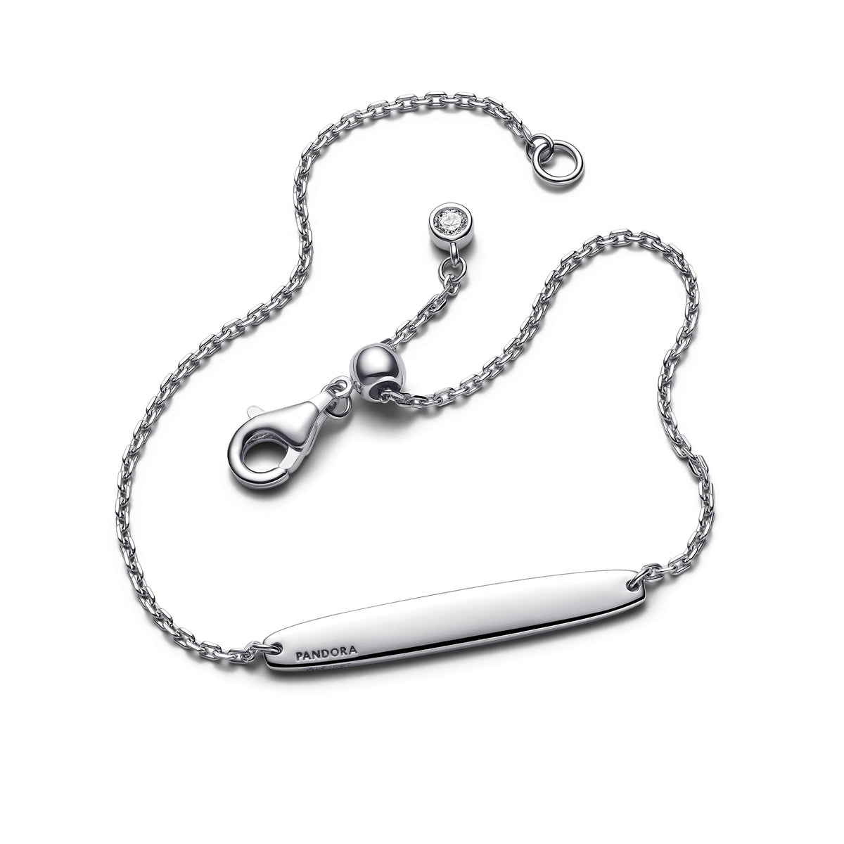 Engravable Bar Chain Bracelet