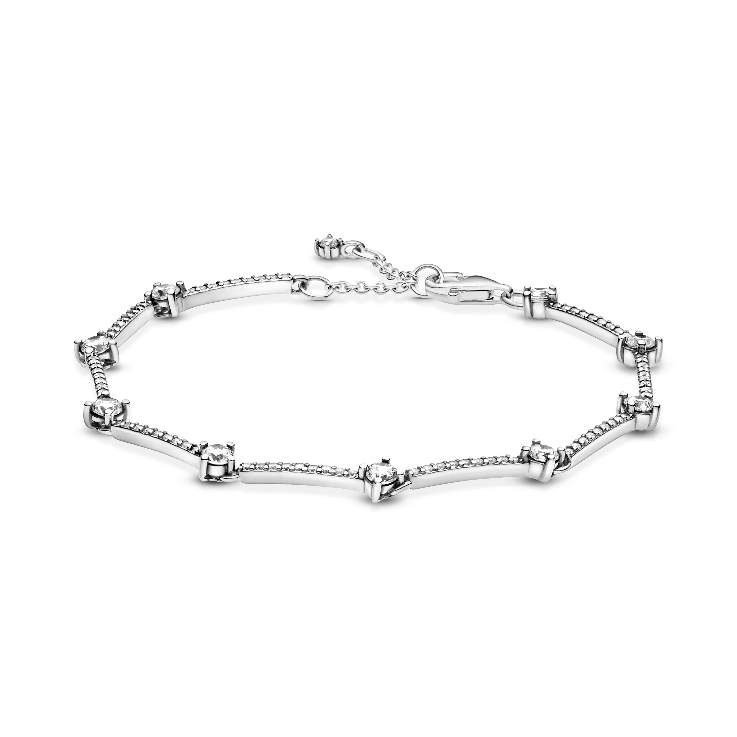 Sparkling Pavé Bars Bracelet