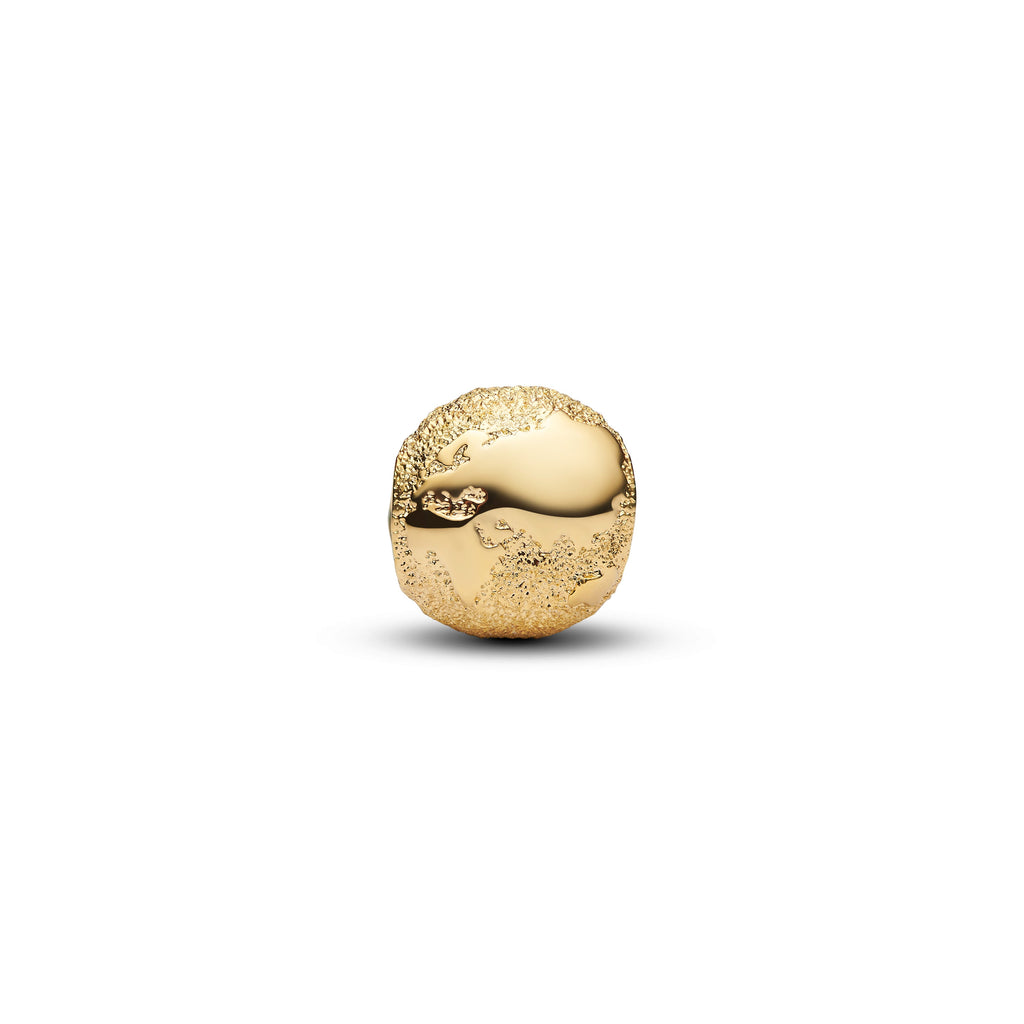 Textured Globe Mini Charm