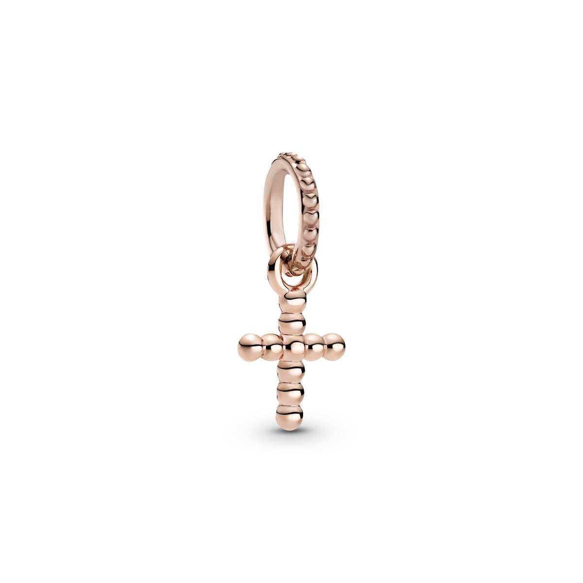 Beaded Cross Dangle Charm