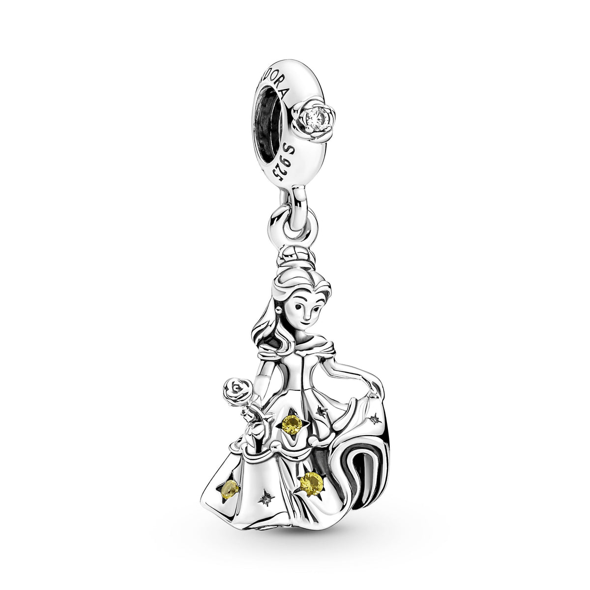 Disney Beauty and the Beast Dancing Belle Dangle Charm