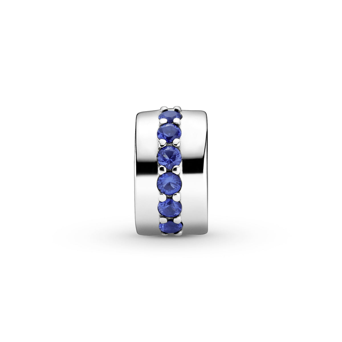 Blue Sparkle Clip Charm