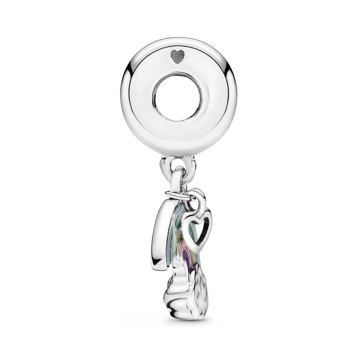 Rainbow & Cloud Dangle Charm