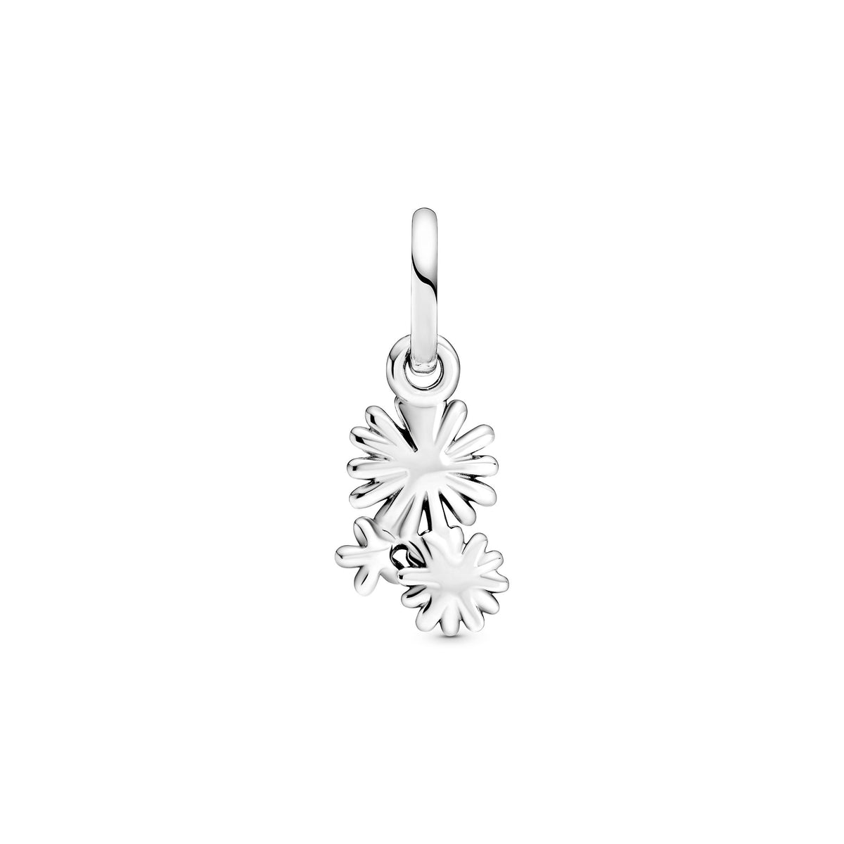 Daisy Flower Bouquet Dangle Charm