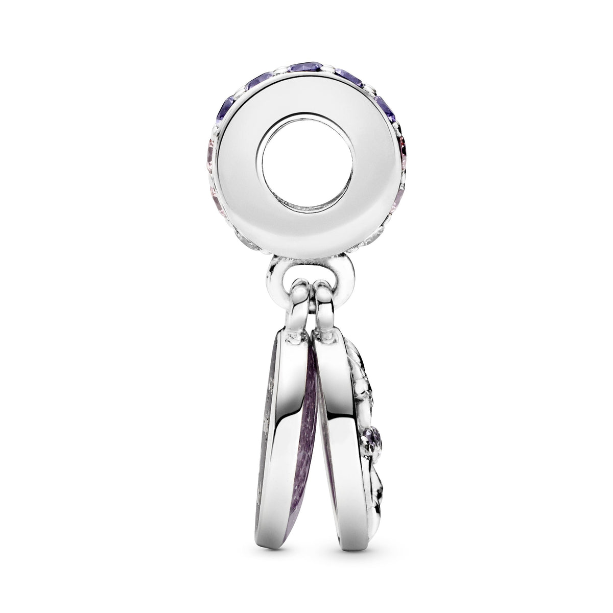 Glittering Infinity Hearts & Stars Dangle Charm